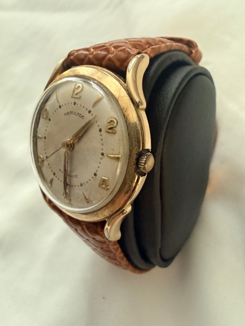 1956 Hamilton Accumatic with travel pouch